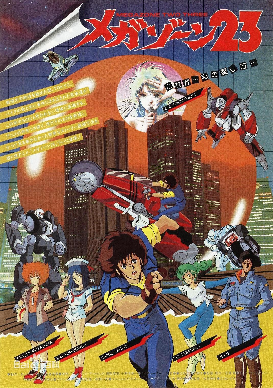 Megazone 23 – L&rsquo;introduction du Cyberpunk