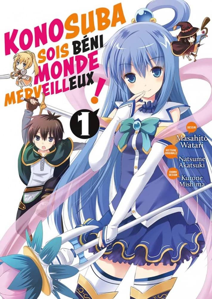 Konosuba – Volume 1 : parce qu&rsquo;un isekai cool, c&rsquo;est possible !